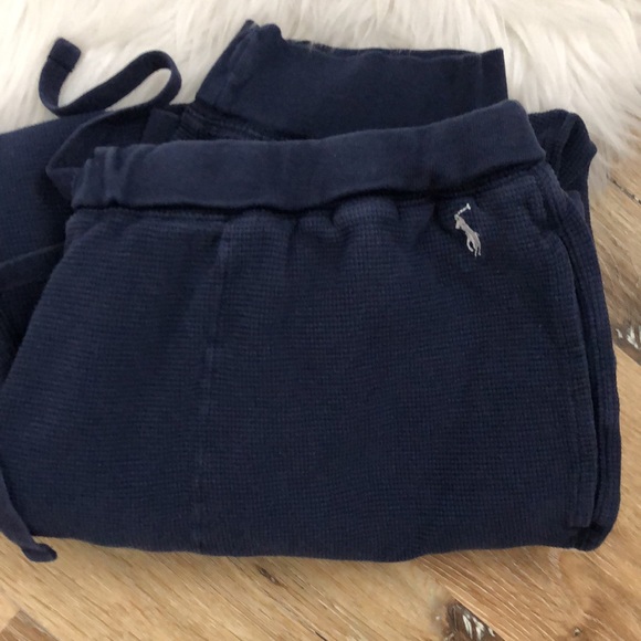 Polo by Ralph Lauren Knit Lounge Joggers, Navy, XL - Picture 5 of 5